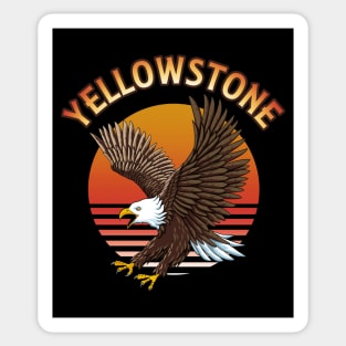 Bald Eagle - Yellowstone Wildlife Sticker